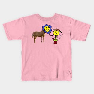 Cowboy Flower Kids T-Shirt